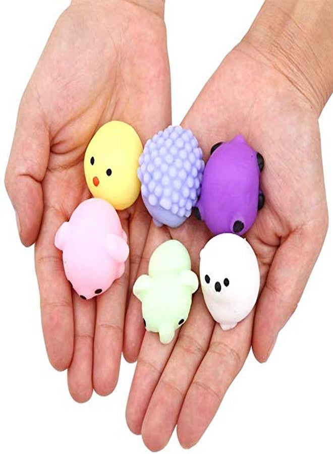 ANAB GI 12 Pcs Mochi Squishy Toys Kawaii Squishies Animals Panda Cat Paw Cute Mini Soft Squeeze Stress Reliever Balls Toys Birthday Party Bag Gifts Favours for Kids Adult - Image 4